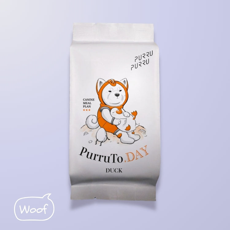 PurruTo.DAY gently cooked duck freeze dried complete meal for dogs - Hong Kong made AAFCO nutrition