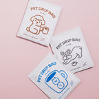 1 Set - 3 Flavors Drip Bag for Dogs