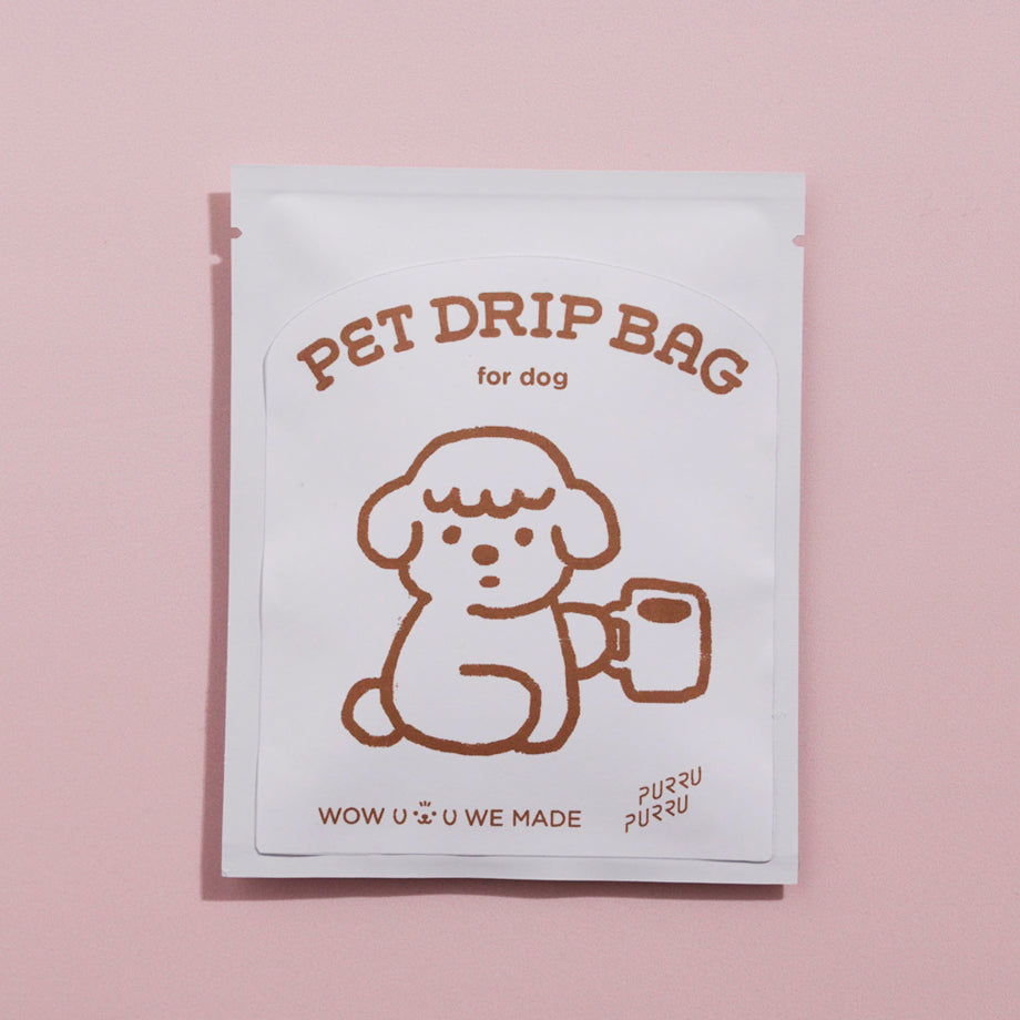 Chicken & pumpkin drip bag for dogs